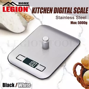 Electronic Digital Stainless Steel Kitchen Scale Postal Scale 5kg 1g NEW - Picture 1 of 5
