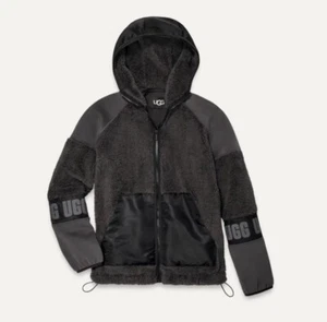 UGG All Gender Carrabella UGGfluff Jacket Color ink Multi Size M. Was $168 Adult - Picture 1 of 6