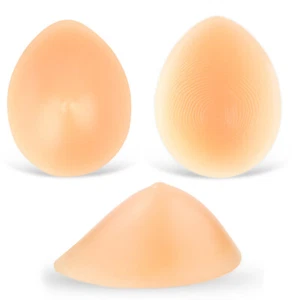 1/2x Silicone Breast Transgender Breast Prostheses Bra Insert Silicone Buses Travesty - - Picture 1 of 15