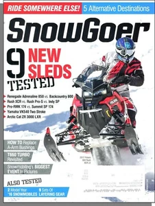 Snow Goer - 2016, December - 9 New Sleds Tested, How to Replace A-Arm Bushings - Picture 1 of 2