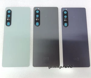 Genuine Battery Back Cover + Camera Lens For Sony Xperia 1 IV - Picture 1 of 5
