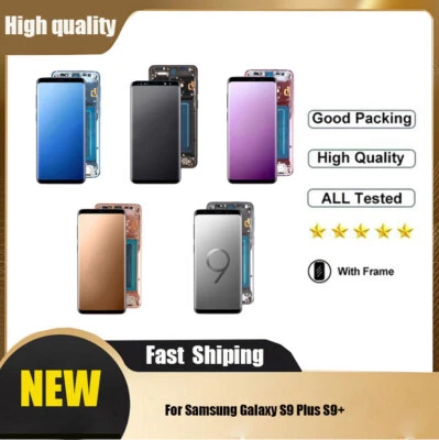 Digitizer Assembly For Samsung Galaxy S9 Plus S9+ LCD / OLED Display Screen - Bild 1 von 4