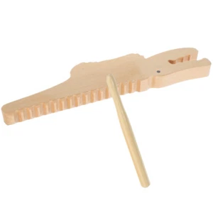 Wooden Toothed Child Music Instrument Guiro Percussion Toy - Picture 1 of 12