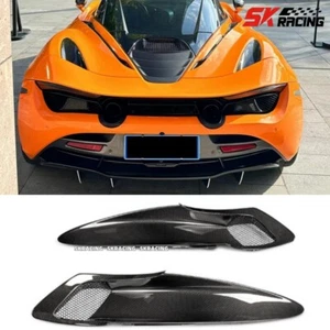 Kits de carrocería de moldura de conducto de admisión de aire trasero de fibra de carbono seco para Mclaren 720S 17-23 - Imagen 1 de 14