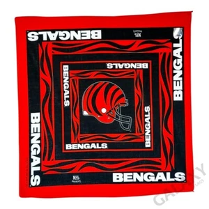 Cincinnati Bengals Bandana / Cincinnati Bengals Flag Bandana - Picture 1 of 1