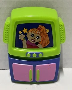 Vintage Mega Bloks Blöcke Ersatz TV Fernseher Karaoke Maschine Schrank selten - Bild 1 von 6