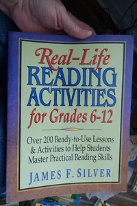 Real Life Reading Activities for Grades 6-12 200 Lessons Homeschooling - Picture 1 of 1