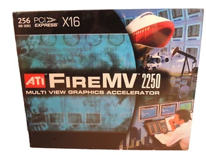 ATI FIRE MV2250 256MB DDR2 DVI PCI-E VIDEO DMS-59 - DDVII/VO RH NA 100-505175 - Picture 1 of 7