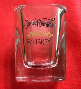 Jack Daniels Whiskey Square Short Shot Glass - Picture 1 of 5
