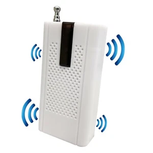 SENSORE VIBRAZIONE ROTTURA VETRI ALLARME WIRELESS ANTIFURTO 433MHZ SENZA FILI -T - Imagen 1 de 6