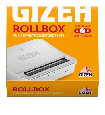 3x Gizeh Rollbox Drehmaschine für Zigaretten Slim und Regular Rolling Machine - Bild 1 von 2
