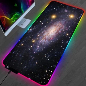 Galaxy Universe Space Milky Way Desk Mat Extra Large Mousepad Computer Mouse Pad - Picture 1 of 47