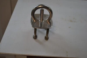 Stainless steel ski eye with hook - Picture 1 of 4