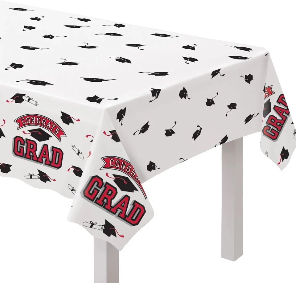 Fiel a tu escuela graduación fiesta decoración mantel plástico 11 COLORES Foto 1 de 1