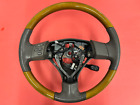 04-06 LEXUS RX330 LEATHER WOOD STEERING WHEEL GRAY CRUISE EQUIPPED USED OEM