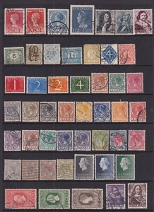 Netherlands Used Stamps 1870's-1940's - Picture 1 of 1
