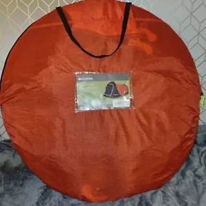 EUROHIKE POP 200 FD + pop Up Tent Blacl And Red - Picture 1 of 2