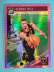 2018-19 Panini Donruss Optic HYPER PINK George Hill Cleveland Cavaliers ##108 - Picture 1 of 2