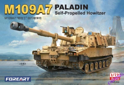Fore Hobby 2002 1/72 SCALE M109A7 PALADIN SELF-PROPELLED HOWITZER MODEL KIT - Image 1 of 4