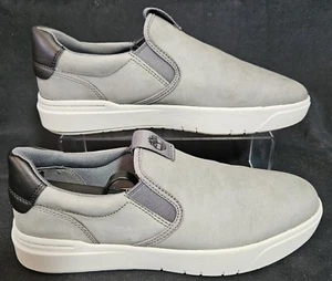 Timberland 8 scarpe uomo Seneca Bay slip-on grigio chiaro sneaker casual tempo libero - Foto 1 di 10