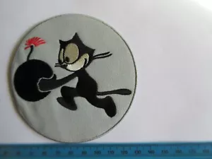 US Army Tomcatter Wildcat Felix the Cat Tomcat Fighting 31 Bomb Patch Aufnäher 3 - Bild 1 von 2