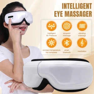 Augenmassagegerät beheizte Schlafmaske Kompression für Augen Zugen Linderung Gerstenkorn Auge - Bild 1 von 14