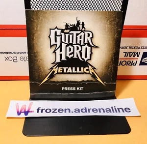 😱🔥🔥 RARE Guitar Hero Metallica PRESS KIT 👌 BN - SEALED✅ FREE SHIP🇺🇸✈️ - Picture 1 of 4