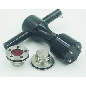 2 x25g Red Weights for Titleist Scotty Cameron Fastback Squareback+Wrench Black - Picture 1 of 2