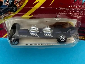 VINTAGE 1969 JOHNNY LIGHTNING TOPPERTOY Purple SUPER TWIN ENGINE DRAGSTER NOT RE - Picture 1 of 10