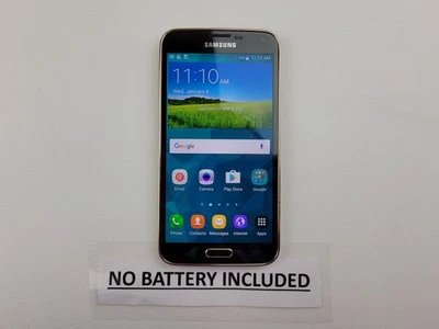 Smartphone Samsung Galaxy S5 (SM-G900P) 16GB - Dorado (Sprint) - H3663 Foto 1 de 4