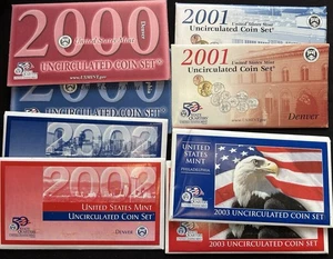 2000-2003 US Mint Sets!! - Picture 1 of 1