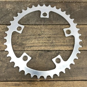 Sugino Chainring 39T 110 BCD 5-Bolt Road Compact Silver Aluminum Made in Japan - Picture 1 of 11