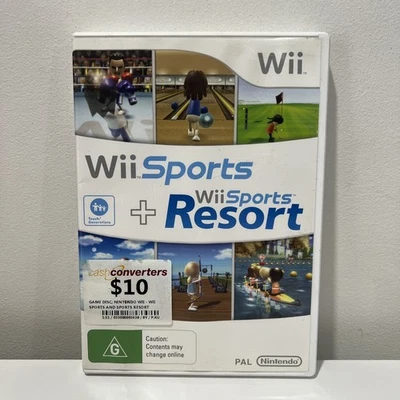 Wii Sports + Wii Sports Resort Nintendo Wii Game Complete With Manuals PAL - Image 1 of 4
