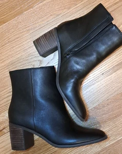 Lucky Brand Damen Stiefeletten Größe 10M schwarz Leder - Bild 1 von 12