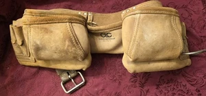 CLC Leather Tool Belt Custom Leather Craft No 175274 Adjustable Belt Buckle - Picture 1 of 4