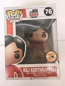 Funko Pop Big Bang Theory Raj Koothrappali 1008 LE Star Trek 76 SDCC 2013 - Picture 1 of 6