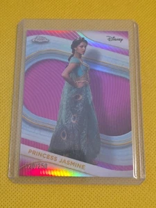 2025 Topps Chrome Disney Princess Jasmine Live Action Pink /250 - Picture 1 of 2