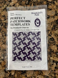 Marti Michell Perfect Patchwork Templates 6-7" Drunkards Path NEW UNOPENED - Picture 1 of 10