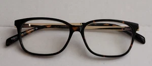 KAREN MILLEN KM117 Montatura per occhiali cerchio avana, metallo dorato e braccia avana - Foto 1 di 11