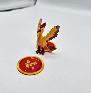 Figura TOMY Vintage 1999 Tomy Nintendo Pokemon Moltres con TARJETA POG - Envío al día siguiente - Imagen 1 de 3