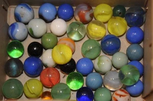 Old Marbles Found In A drawer 35 Plus Toys And Hobbies Marbles Vintage********** - Picture 1 of 5