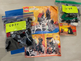 LEGO Castle: Wolfpack Tower (6075) & Ghostly Hideout (1596) - Vintage & Retired