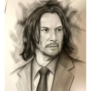 pencil portrait, drawing portrait from photo, custom hand drawn portrait,Pet - Picture 1 of 5