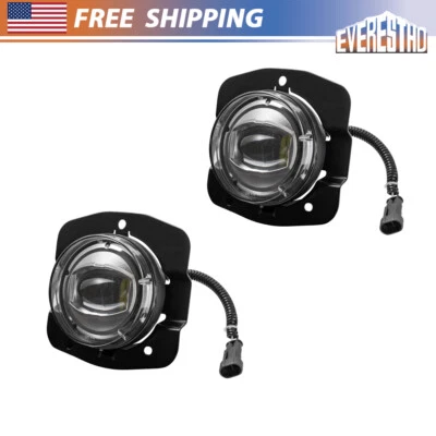 New Pair Fit For Kenworth T680 2011-2021 Full LED Performance Fog Lamp Assembly - Image 1 of 4