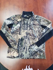 Rocky Sent IQ Atomic Men's Size L Fleece 1/4 Zip Realtree Camo Sweatshirt EUC - Picture 1 of 11