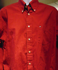 Tommy Hilfiger Red Casual long sleeve shirt  Large