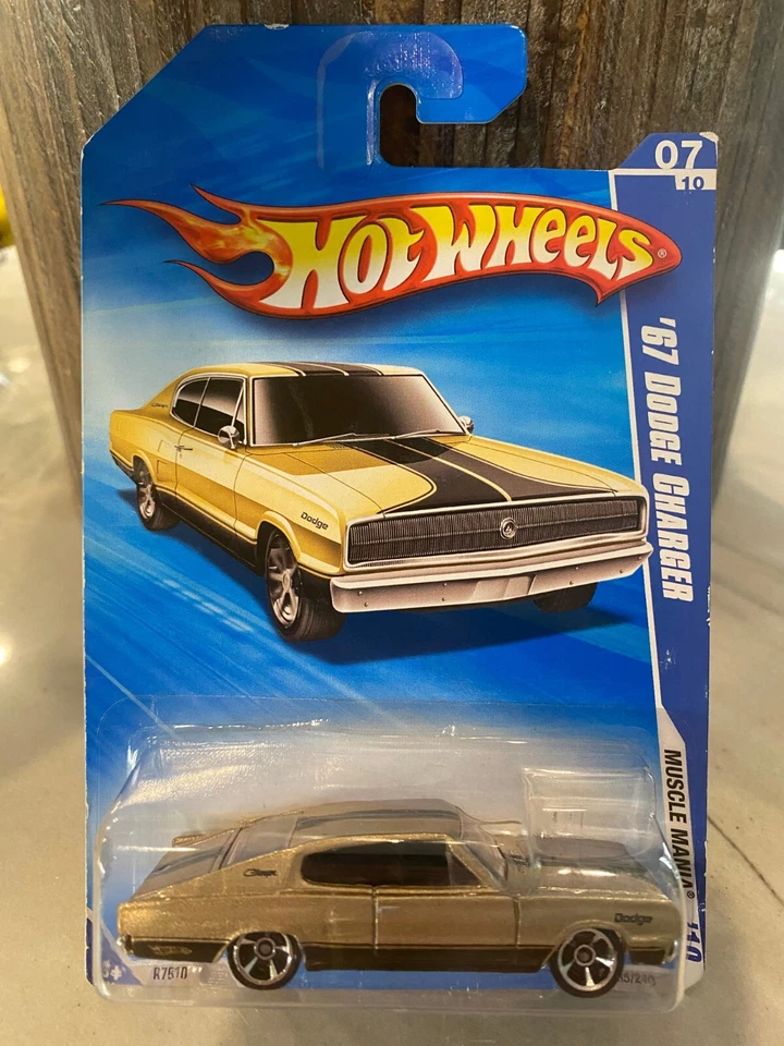 2010 Hot Wheels 85 Músculo Mania 7 / 3m67 Dodge Cargador Oro Variación W/ MC5 Sp - Imagen 1 de 1