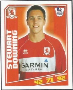 TOPPS TOTAL FOOTBALL-2009- #304-MIDDLESBROUGH-STEWART DOWNING - Picture 1 of 1