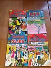 4 vintage Archie's comic books - PEP, Joke Book, The Mad House Glads 1970