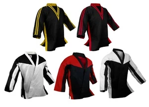 Karate Taekwondo Demo Team Jackets Gi Freestyle Competition Martial Arts Tops - Picture 1 of 13